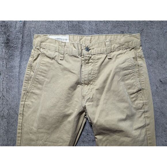 Levi's Chino Tapered Leg Pants Men's Size 30x32 Beige - Picture 3 of 14